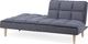 Shumee Sofa rozkładana ciemnoszara SILJAN 4