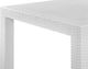 Shumee Stół ogrodowy biały FOSSANO 3