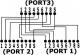 InLine T- Adapter Splitter, Cat.5e, RJ45 8P8C (69995) 1