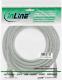 InLine Patchcord SF/UTP, Cat.5e, biały 10m (72500W) 1