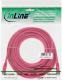 InLine Patchcord SF/UTP, Cat.5e, różowy 15m (72515M) 1