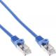 InLine Patchcord SF/UTP, Cat.5e, niebieski 0.25m (72522B) 1