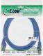 InLine Patchcord SF/UTP, Cat.5e, niebieski 0.25m (72522B) 1