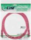 InLine Patchcord SF/UTP, Cat.5e, różowy 0.25m (72522M) 1