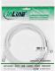 Kabel InLine Antenowy (F) 5m biały (69305Q) 1