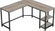 Biurko Songmics SGM-LWD72MB Brązowe 138 cm x 138 cm 1