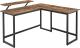 Biurko Songmics SGM-LWD56X Brązowe 140 cm x 130 cm 1