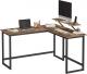 Biurko Songmics SGM-LWD56X Brązowe 140 cm x 130 cm 7