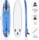 Costway Pompowana deska SUP do wiosłowania stand up 335 cm (SP37538-L) 2