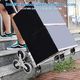 Costway Składany wózek transportowy schodowy 80 kg 5