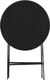ModernHome Stolik kawowy składany stół ogrodowy rattan 60cm ModernHome 1