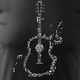 Topslang Koszulka z gitarą dla gitarzysty rockowa jazzowa smooth jazz męska czarna REGULAR XL 1