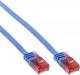 InLine Ultraslim Patchcable U/UTP, Cat.6, niebieski, 10m (71600B) 1