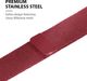Crong Pasek ze stali nierdzewnej Crong Milano Steel do Apple Watch 38/40 mm czerwony 6