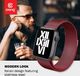 Crong Pasek ze stali nierdzewnej Crong Milano Steel do Apple Watch 38/40 mm czerwony 10