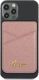 Guess Kieszeń na karty Guess Wallet Card Slot GUWMSSASLPI MagSafe Saffiano różowy/pink 1