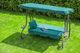 Funfit Huśtawka ogrodowa Relax Plus zielona 7