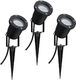 Paulmann Special Line Garden Spotlight IP65 GU10 3x3,5W 230V 3000K Czarny Aluminium 1