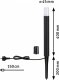 Paulmann Outdoor 230V Słupek Flare 400 3W IP65 4