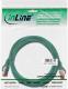 InLine Patchcord S/FTP, PiMF, Cat.6, 250MHz, PVC, CCA, zielony 1m (76111G) 1