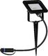 Paulmann Outdoor Plug & Shine Flood Spot 6,8W IP65 3000K 2