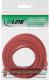 Intos Patchcord S/FTP, PiMF, Cat.6, 250MHz, halogen free, czerwony 15m (76915R) 1
