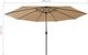 vidaXL Parasol ogrodowy z LED i metalowym słupkiem, 400 cm, taupe 7