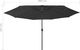 vidaXL Parasol ogrodowy z LED i metalowym słupkiem, 400 cm, czarny 6
