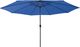 vidaXL Parasol ogrodowy z LED i metalowym słupkiem, 400 cm, lazurowy 3