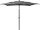 vidaXL 3-poziomowy parasol na aluminiowym słupku, antracyt, 2,5x2,5 m 1
