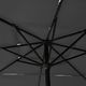 vidaXL 3-poziomowy parasol na aluminiowym słupku, antracyt, 2,5x2,5 m 2
