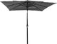 vidaXL 3-poziomowy parasol na aluminiowym słupku, antracyt, 2,5x2,5 m 3