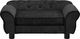 vidaXL Sofa dla psa, czarna, 72x45x30 cm, pluszowa 3