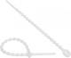 Organizer InLine Opaska zaciskowa Biały 100 sztuk  (59977B) 1