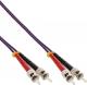 InLine Patchcord światłowodowy ST/ST, 50/125µm, OM4 10m (81510P) 1