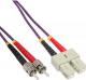 InLine Patchcord światłowodowy SC/ST, 50/125µm, OM4 10m (82510P) 1