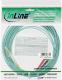 InLine Patchcord światłowodowy LC/ST 50/125µm OM3 10m (88510O) 1