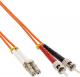 InLine Patchcord światłowodowy LC/ST, 50/125µm OM2 15m (88515) 1
