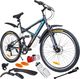MalTrack Rower Górski MTB MalTrack Target BLUE-ORANGE 26" 1