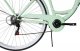 MalTrack Rower Miejski Citybike Dreamer 6-speed Mint 28" + Koszyk Paris 6