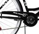 MalTrack Rower Miejski MalTrack Citybike Dreamer 6-speed Black 28" + Koszyk Peony 4