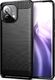 Hurtel Carbon Case elastyczne etui pokrowiec Xiaomi Mi 11 czarny 1