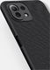 Nillkin Nillkin Textured Case wytrzymałe wzmocnione etui z żelową ramką i nylonem na tyle Xiaomi Mi 11 Lite 5G czarny 12