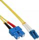 InLine Patchcord światłowodowy LC/SC, 9/125µm, OS2, 15m (88656A) 1