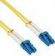 InLine Patchcord światłowodowy LC/LC, 9/125µm, OS2, 10m (88656M) 1