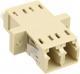 InLine Światłowodowy Adapter Duplex LC/LC MM, szary (89989K) 1