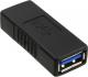 Adapter USB InLine USB - USB Czarny  (35300P) 1