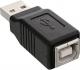Adapter USB InLine USB - USB-B Czarny  (33443) 1