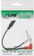 Kabel InLine Jack 3.5mm - Jack 3.5mm x2 0.15m czarny (99313I) 2