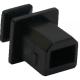 InLine Osłona przeciwkurzowa do portu USB Typ B żeńskiego czarna 50 szt. (59948F) 2
